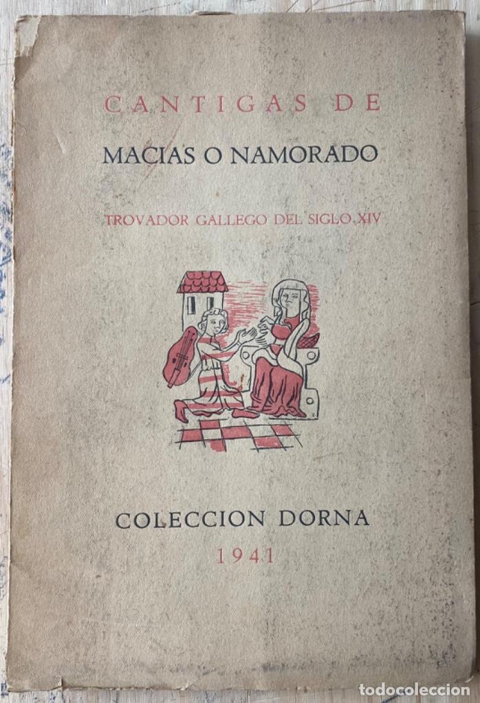 Libros de segunda mano: Cantigas de Macias o namorado