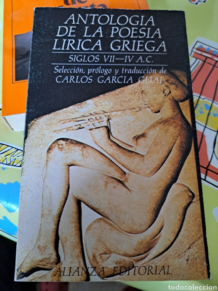 Livros em segunda m&atilde;o: Carlos Garc&iacute;a Gualeguaych&uacute;, Antolog&iacute;a de la poes&iacute;a l&iacute;rica griega