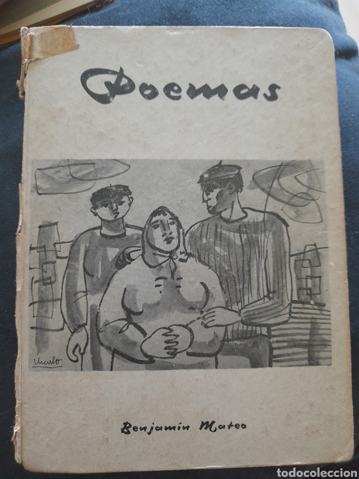 Libros de segunda mano: Poemas. Benjamin Mateo - Foto 1