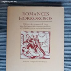 Libros de segunda mano: ROMANCES HORROROSOS. ALTA FULLA FEBRERO 1982.. Lote 350443464
