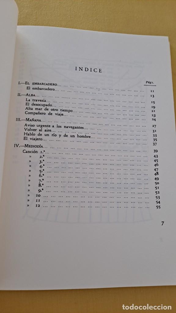 Libros de segunda mano: MANUEL ALC&Aacute;NTARA - EL EMBARCADERO - FACSIMIL DE 2009 - Foto 3