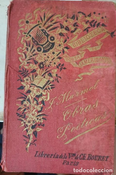 Libros de segunda mano: OBRAS POETICAS Y DRAMATICAS. - MARMOL, Jose. - Foto 1