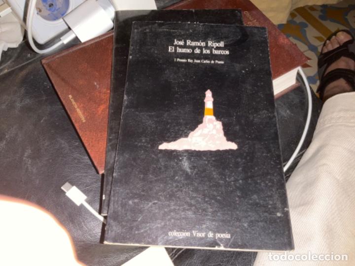 Second hand books: EL HUMO DE LOS BARCOS - JOSE RAMON RIPOLL Visor de poesia