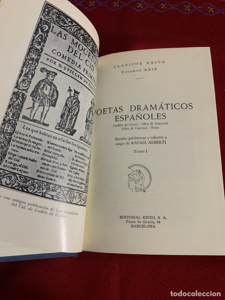 Libros de segunda mano: Poetas Dram&aacute;ticos Espa&ntilde;oles. 2 Tomos. - Foto 7