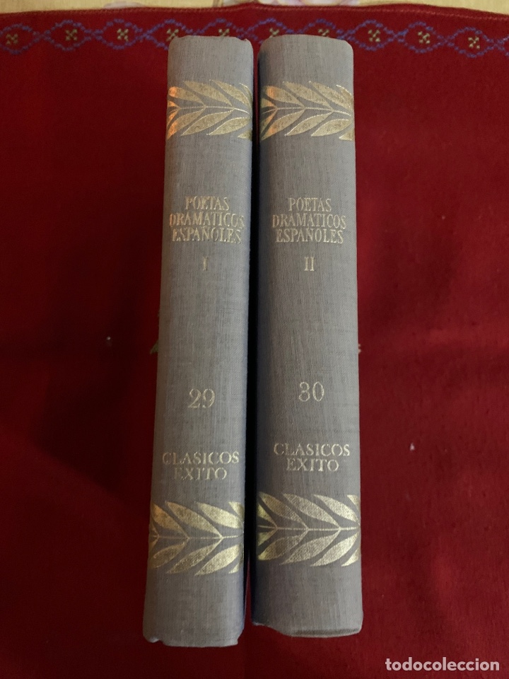 Libros de segunda mano: Poetas Dram&aacute;ticos Espa&ntilde;oles. 2 Tomos. - Foto 1