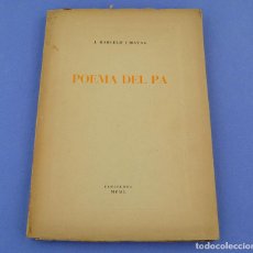 Libros de segunda mano: POEMA DEL PA, JOSEP BARCELÓ I MATAS, 1950, CON DEDICATORIA DEL AUTOR, BARCELONA. 25,5X18CM. Lote 353428768
