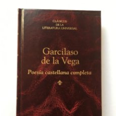 Libros de segunda mano: POESÍA CASTELLANA COMPLETA. GARCILASO DE LA VEGA. ED. ALTAYA, 1996. PEDIDO MÍNIMO 3€.. Lote 353949888