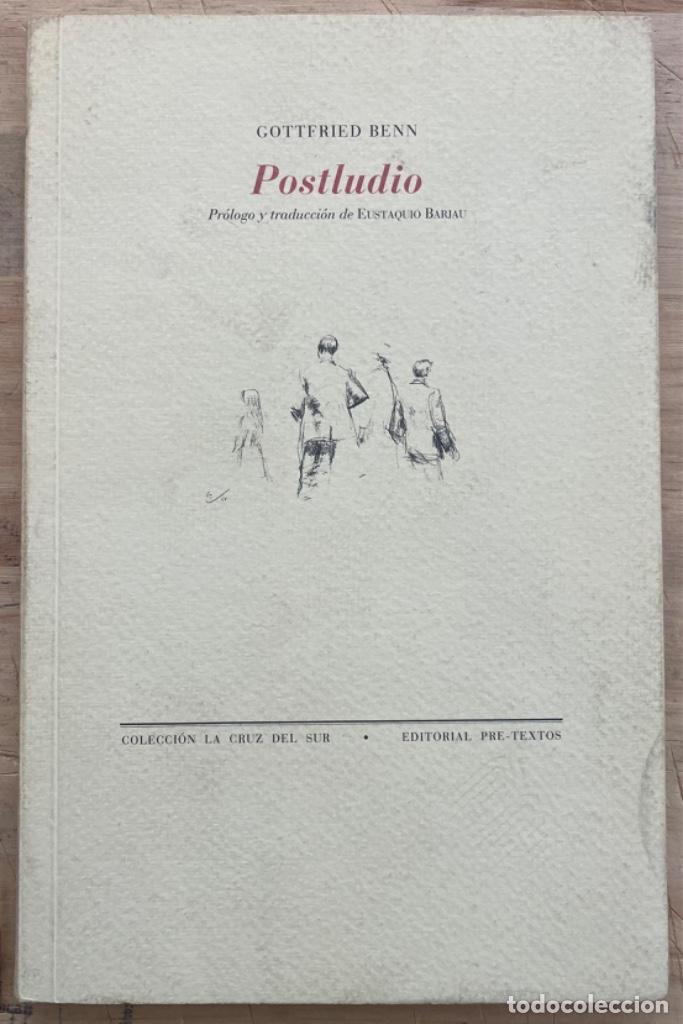 Libros de segunda mano: Gottfried Benn. Postludio - Foto 1