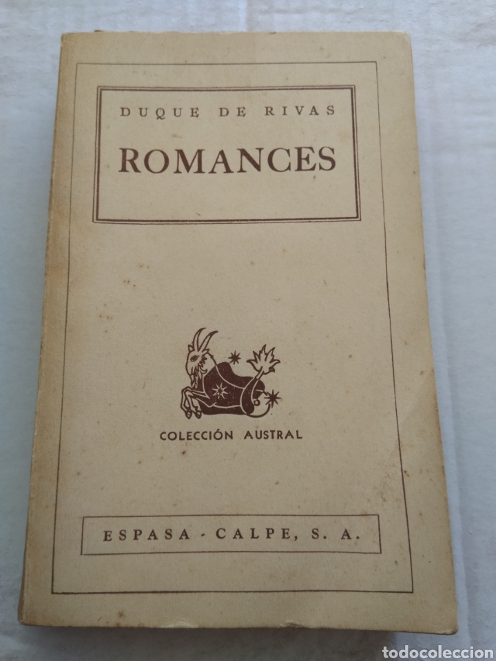 Libros de segunda mano: ROMANCES/DUQUE DE RIVAS/AUSTRAL - Foto 1