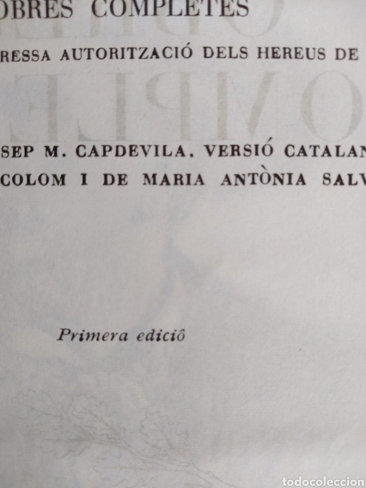 Libros de segunda mano: FREDERIC MISTRAL, OBRES COMPLETES, ED. SELECTA 1958, PRIMERA EDICI&Oacute;N - Foto 10