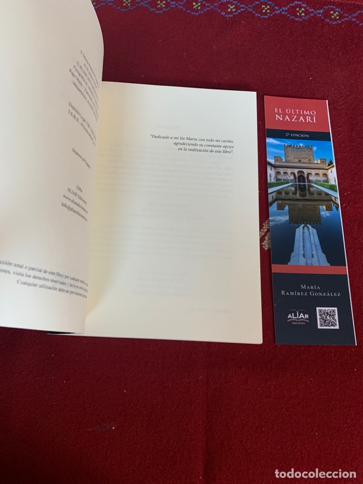 Libros de segunda mano: El &uacute;ltimo nazar&iacute;. Mar&iacute;a Ram&iacute;rez Gonz&aacute;lez. - Foto 4
