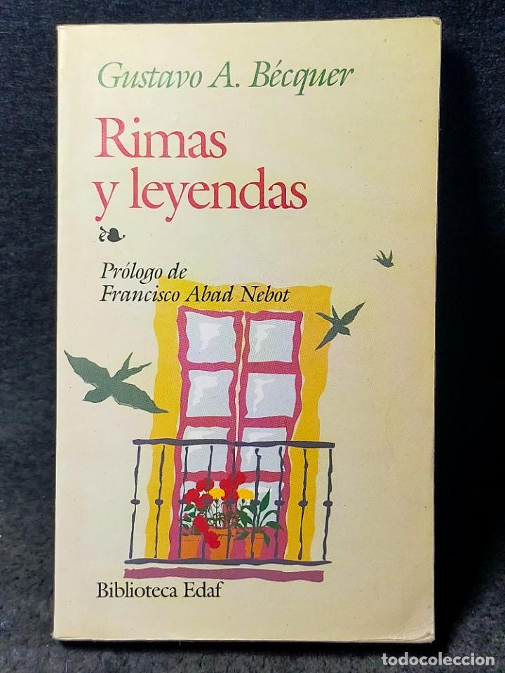 Libros de segunda mano: Rimas y Leyendas Gustavo A. B&eacute;cquer Edaf 2003 - Foto 1