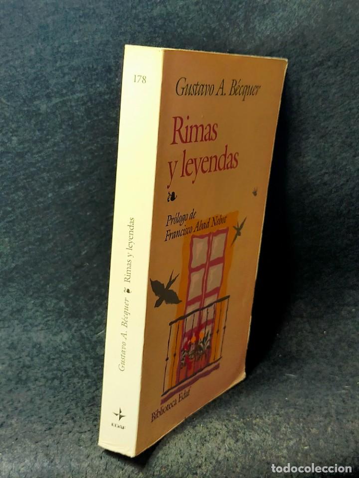 Libros de segunda mano: Rimas y Leyendas Gustavo A. B&eacute;cquer Edaf 2003 - Foto 2