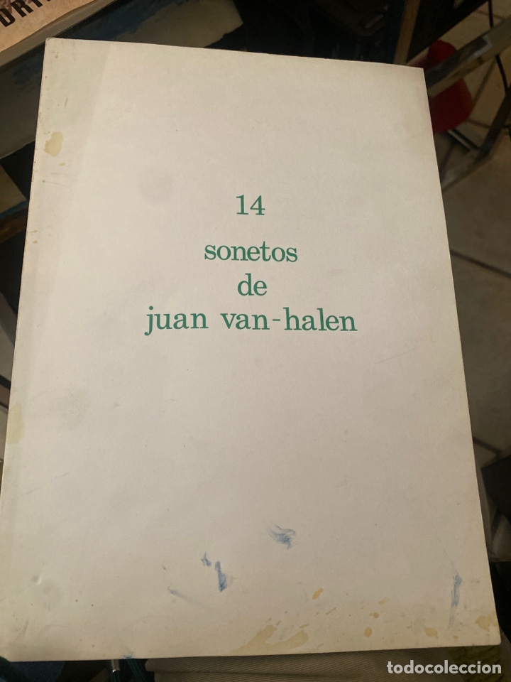 Libros de segunda mano: 14 sonetos de juan van halen - Foto 1