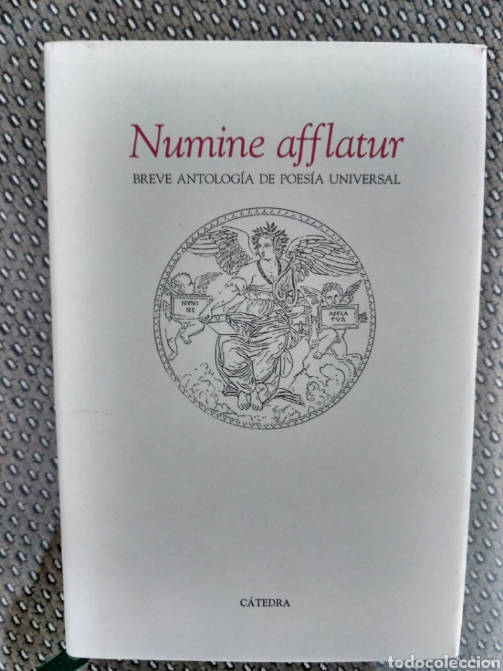 Libros de segunda mano: Numine aflatur. Breve antolog&iacute;a de poes&iacute;a universal. C&aacute;tedra