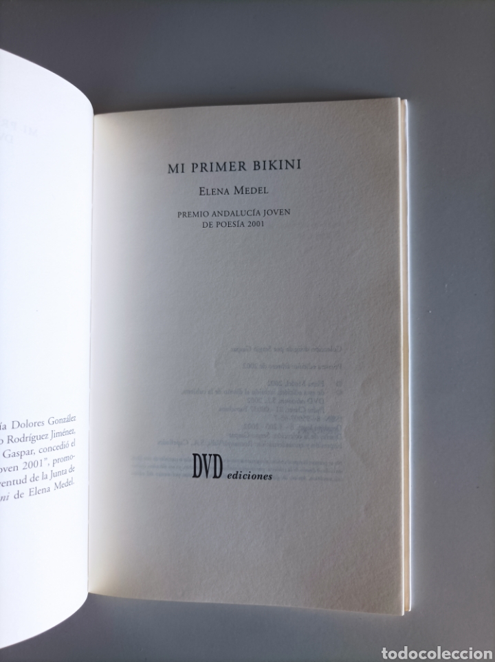Libros de segunda mano: Mi primer bikini / Elena Medel - Foto 3