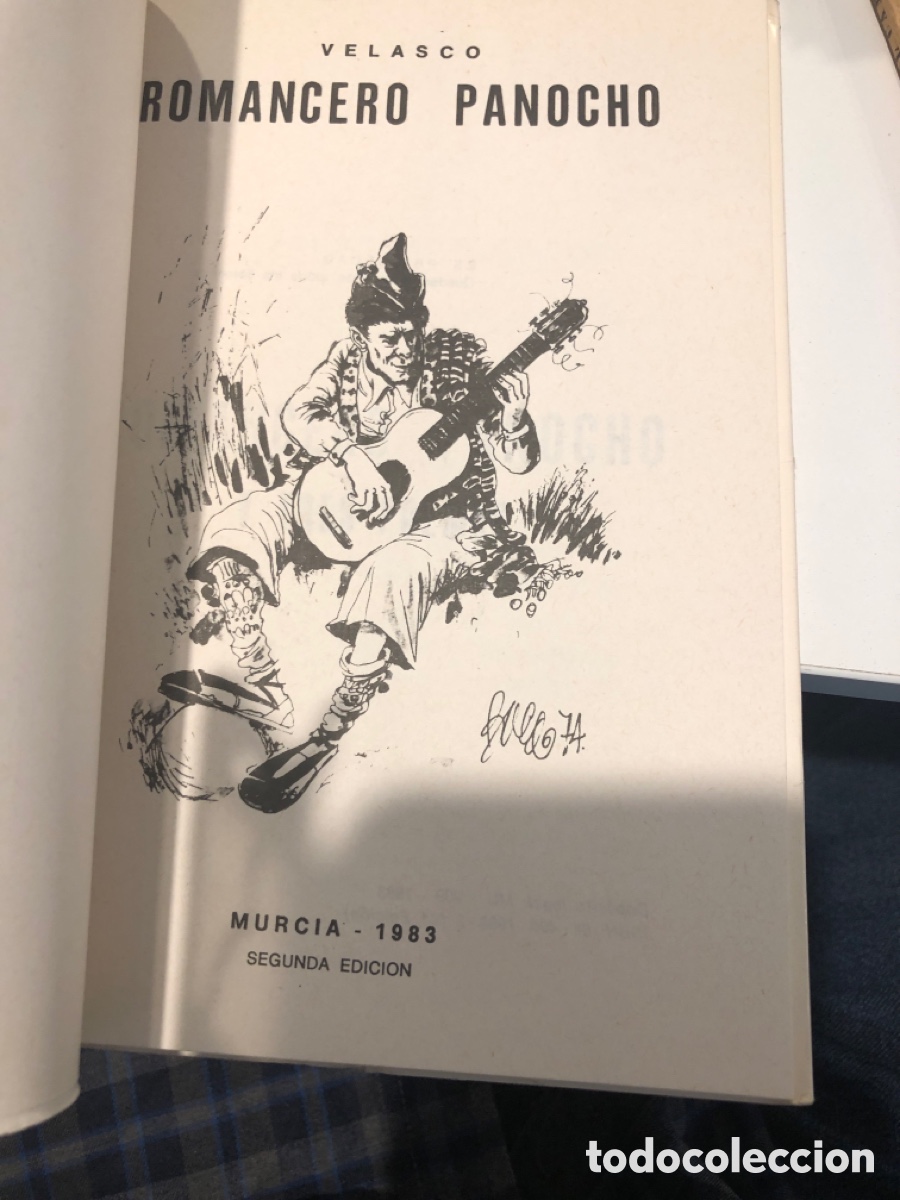 Libros de segunda mano: Romancero panocho. Velasco - Foto 2