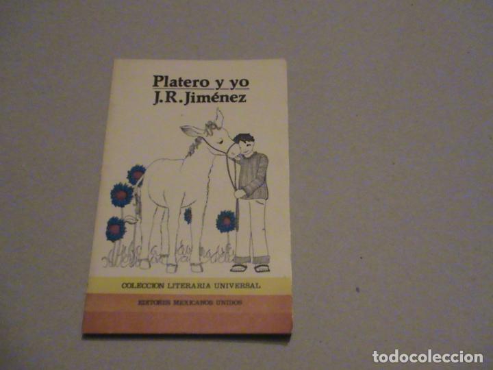 Libros de segunda mano: Platero y yo (Juan Ram&oacute;n Jim&eacute;nez) - Foto 1