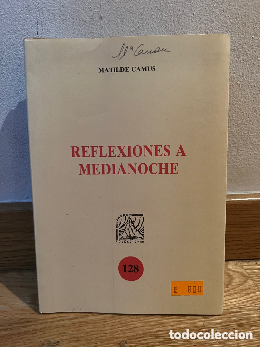 Libros de segunda mano: Reflexiones a medianoche Matilde Camus - Foto 1