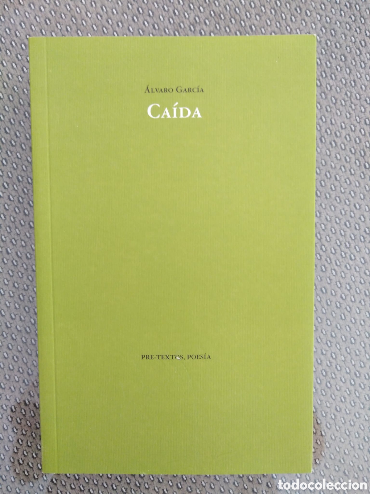 Libros de segunda mano: Ca&iacute;da / &Aacute;lvaro Garc&iacute;a - Foto 1