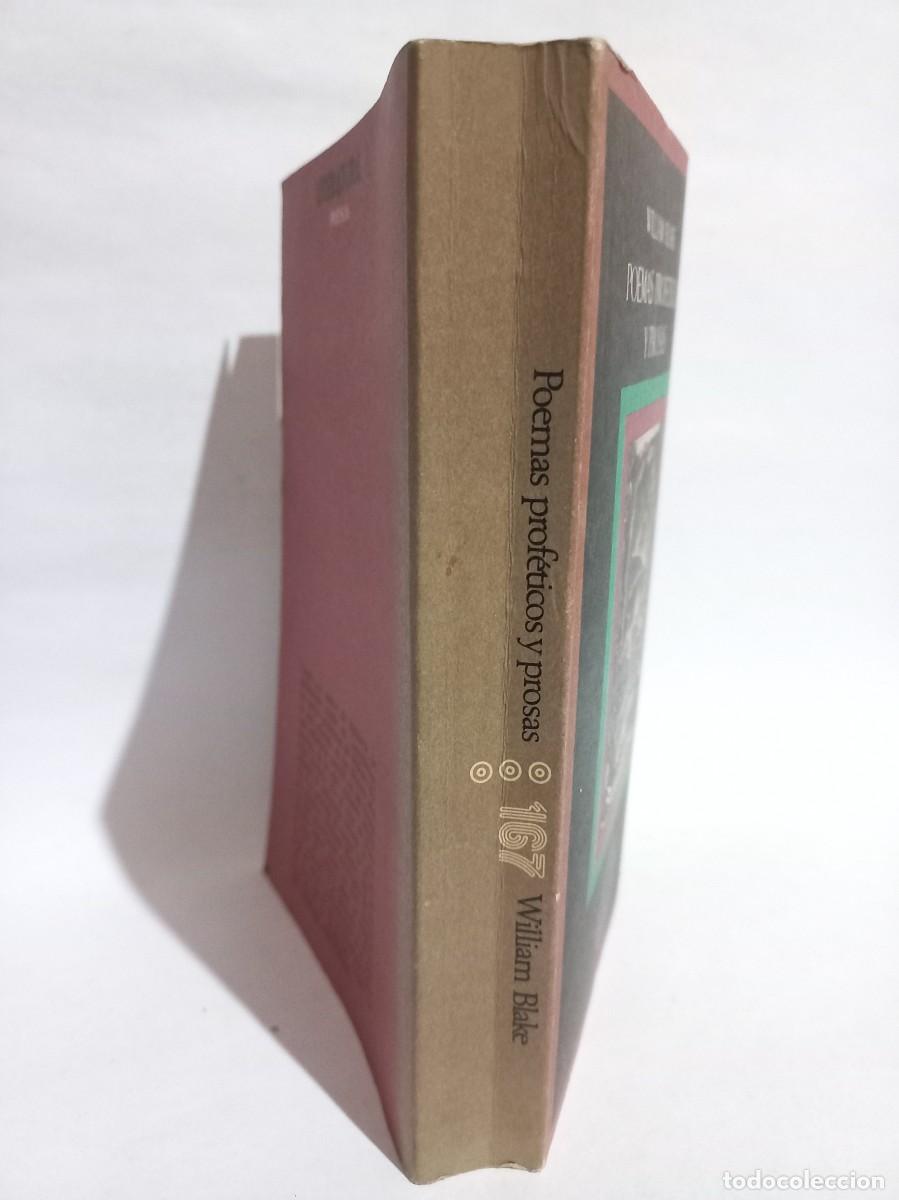 Libros de segunda mano: William Blake - Poemas Profeticos y Prosas - 1971 - Foto 2