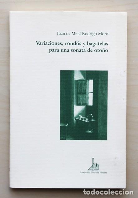 Libri di seconda mano: VARIACIONES, ROND&Oacute;S Y BAGATELAS PARA UNA SONATA DE OTO&Ntilde;O - RODRIGO MORO, Juan de Mata