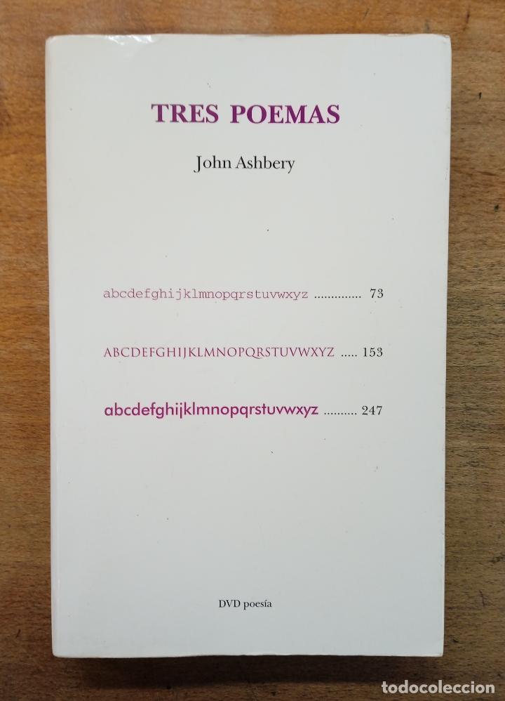 Libros de segunda mano: TRES POEMAS -JOHN ASBERY - Foto 1