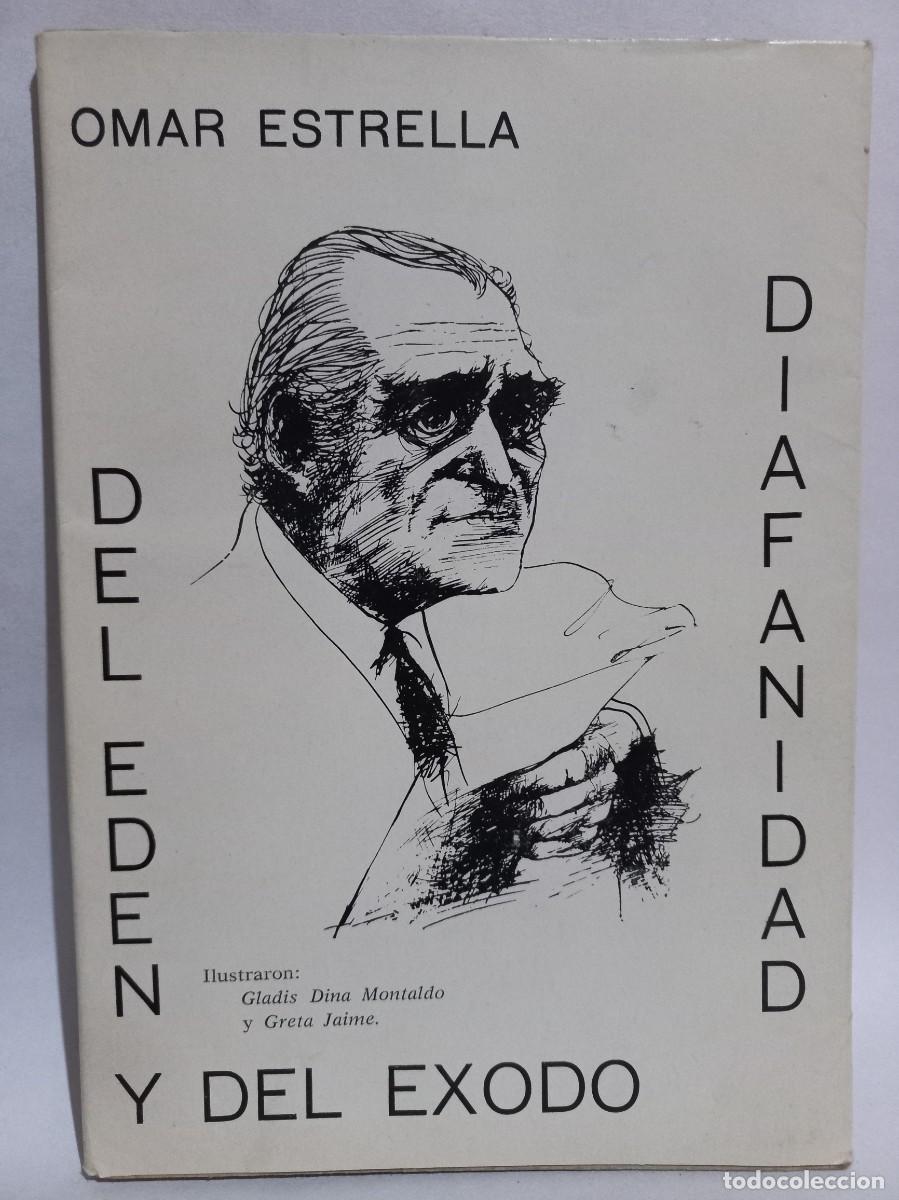 Libros de segunda mano: Omar Estrella - Del Eden y del Exodo - 1985 - Foto 1
