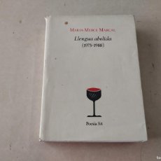 Libros de segunda mano: LLENGUA ABOLIDA (1973-1988) - MARIA MERCÈ MARÇAL