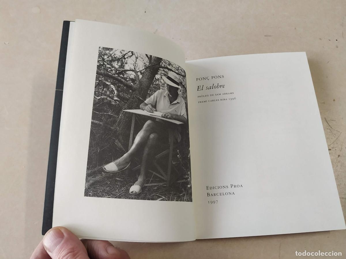 Libros de segunda mano: EL SALOBRE - PON&Ccedil; PONS - Foto 2