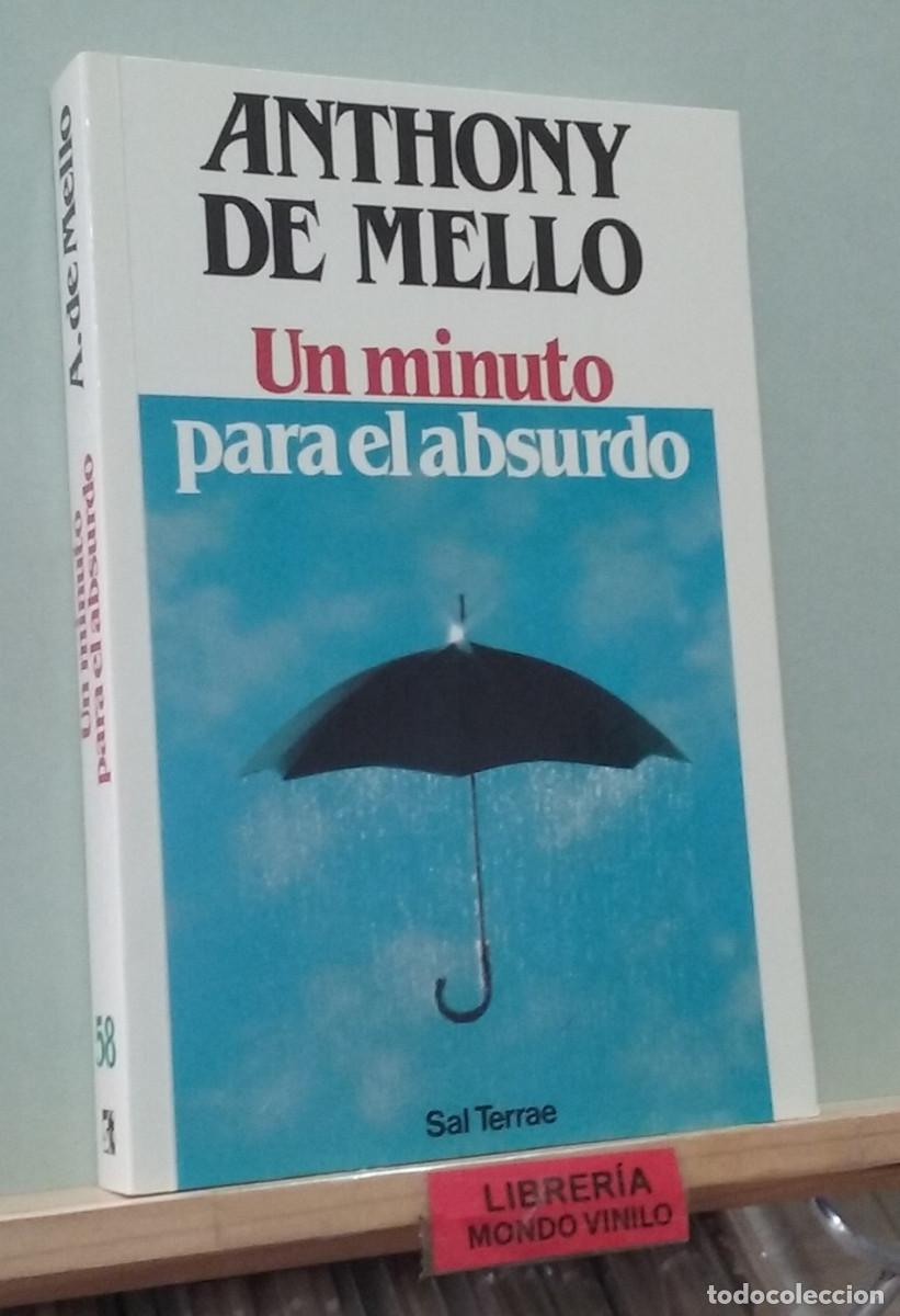 Libros de segunda mano: Un minuto para el absurdo. Anthony de Mello - Foto 1