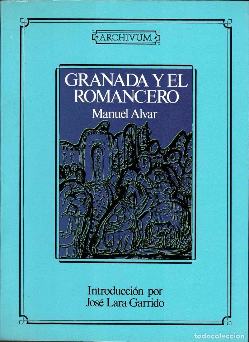 Libros de segunda mano: Granada y el Romancero (Facs&iacute;mil) - Manuel Alvar - Foto 1