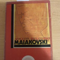 Libros de segunda mano: MAIAKOVSKI. VIKTOR SLOVSKI. ED. BOLSILLO. ANAGRAMA.. Lote 371606316