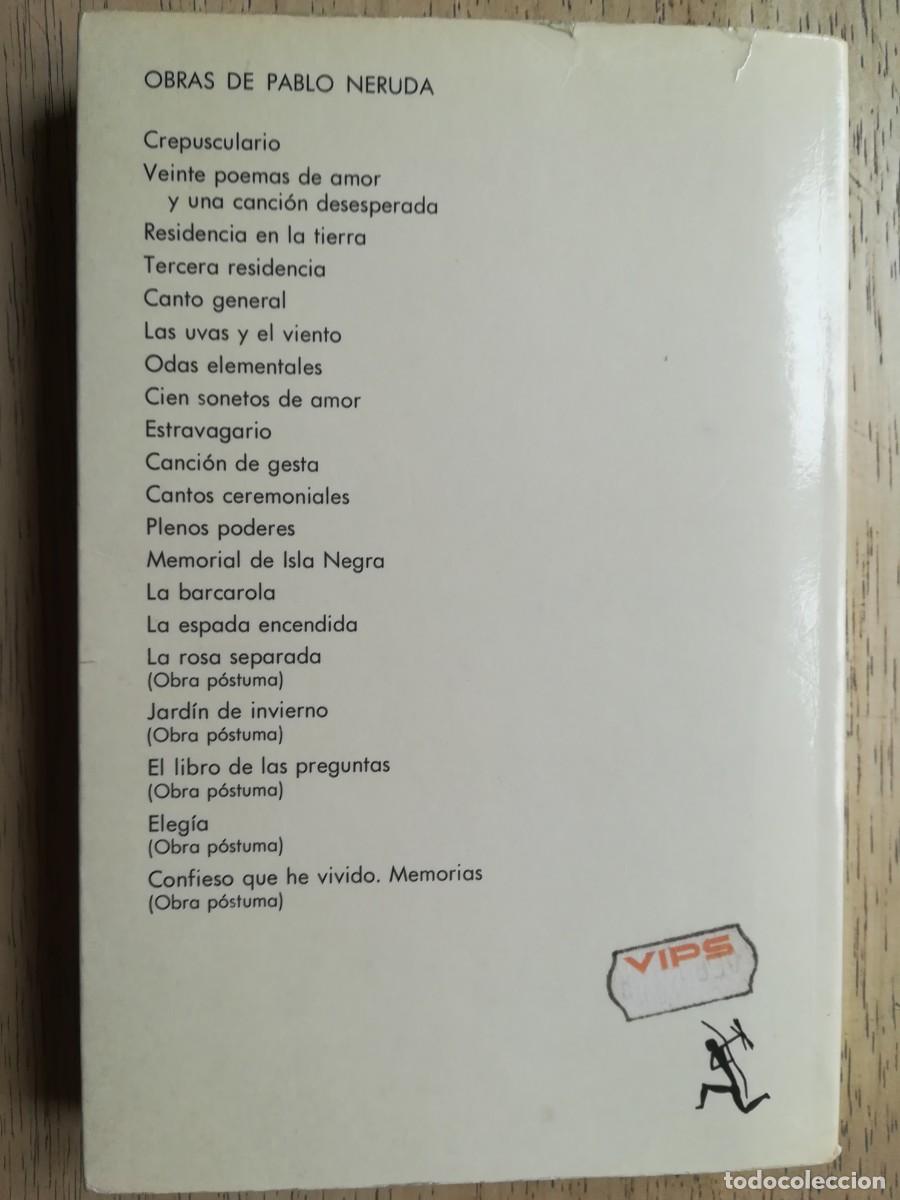 Libros de segunda mano: Las uvas y el viento. Pablo Neruda - Foto 2