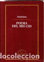 Libros de segunda mano: poema de M&iacute;o Cid an&oacute;nimo - Foto 1