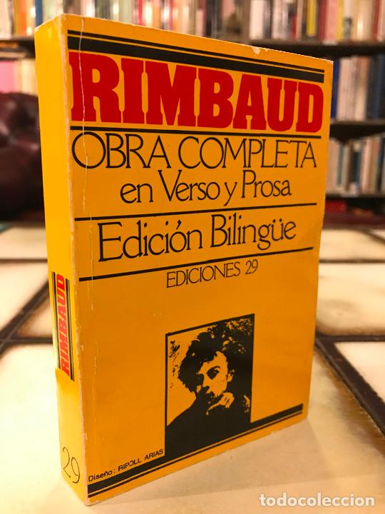 Libros de segunda mano: Rimbaud. Obra completa en verso y prosa. Edici&oacute;n biling&uuml;e - Foto 1