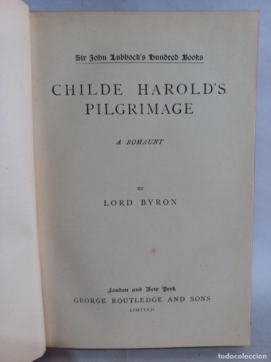 Libros de segunda mano: Lord Byron - Childe Harolds Pilgrimage - Foto 3