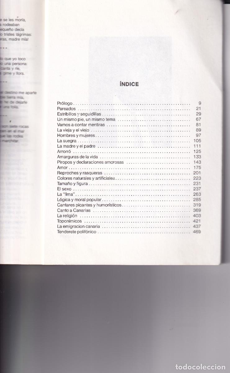 Libros de segunda mano: CANARIAS CANTA - FRANCISCO TRAJANO - Foto 2