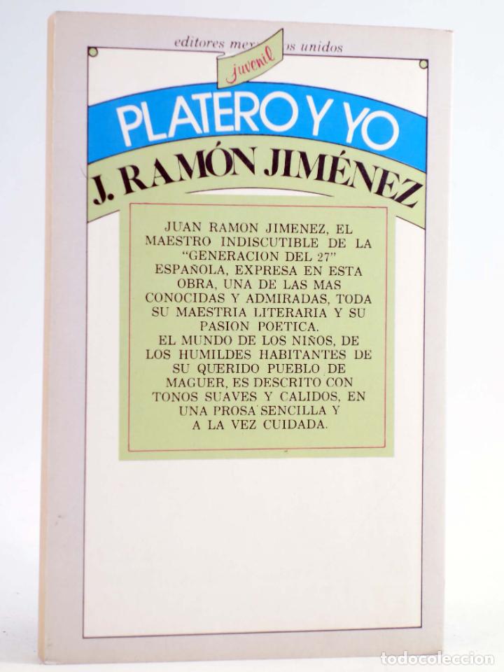 Libros de segunda mano: PLATERO Y YO (J.R. Jim&eacute;nez) Editormex, 2004 - Foto 2