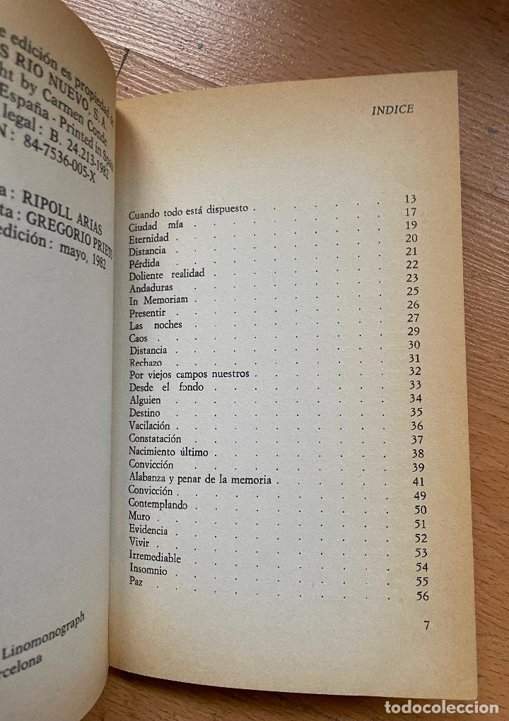 Libros de segunda mano: DESDE NUNCA, Carmen Conde - Foto 5