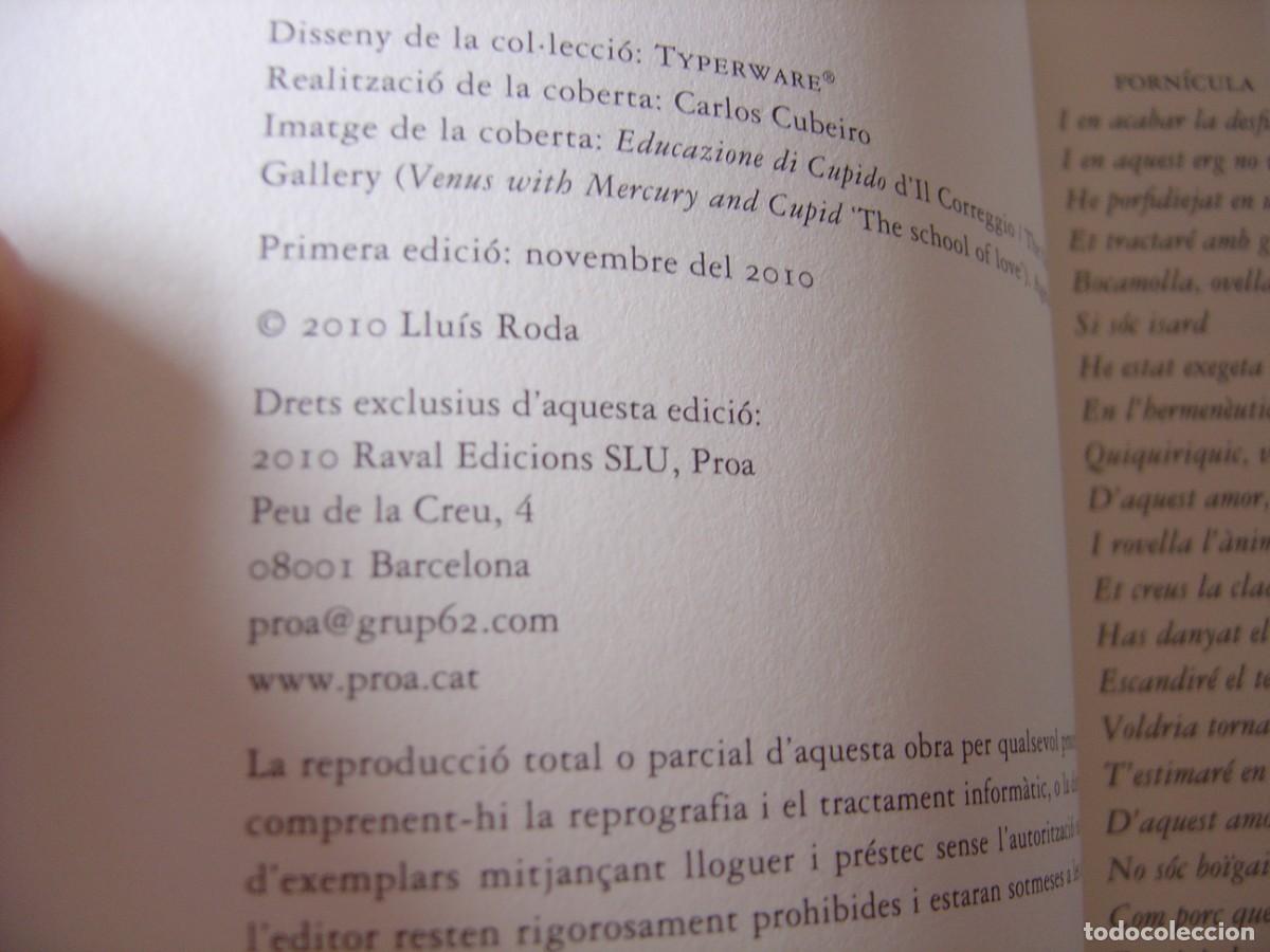 Libros de segunda mano: NADIR. LLU&Iacute;S RODA. EDITORIAL PROA. 2010 - Foto 3