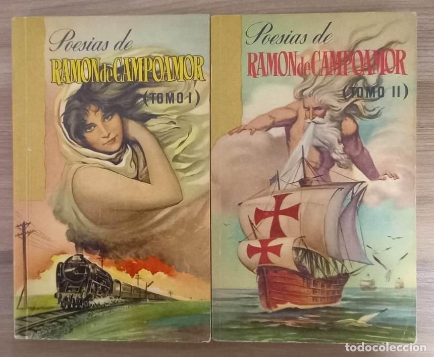 Libros de segunda mano: BIBLIOTECA SOPENA - N&Uacute;MEROS 54.1 / 54.2 - POES&Iacute;AS DE RAM&Oacute;N DE CAMPOAMOR