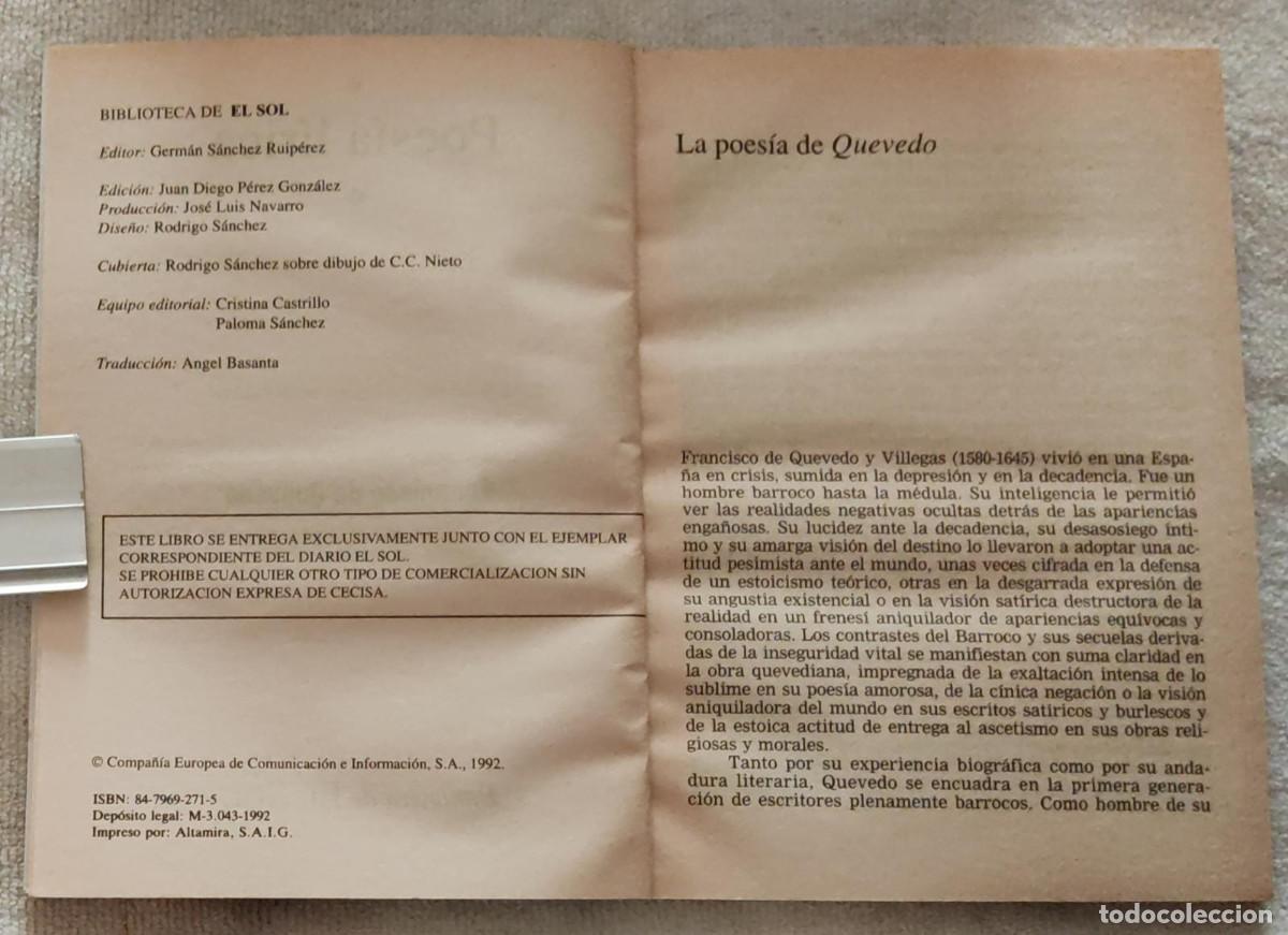 Libros de segunda mano: POES&Iacute;A L&Iacute;RICA. - Foto 3