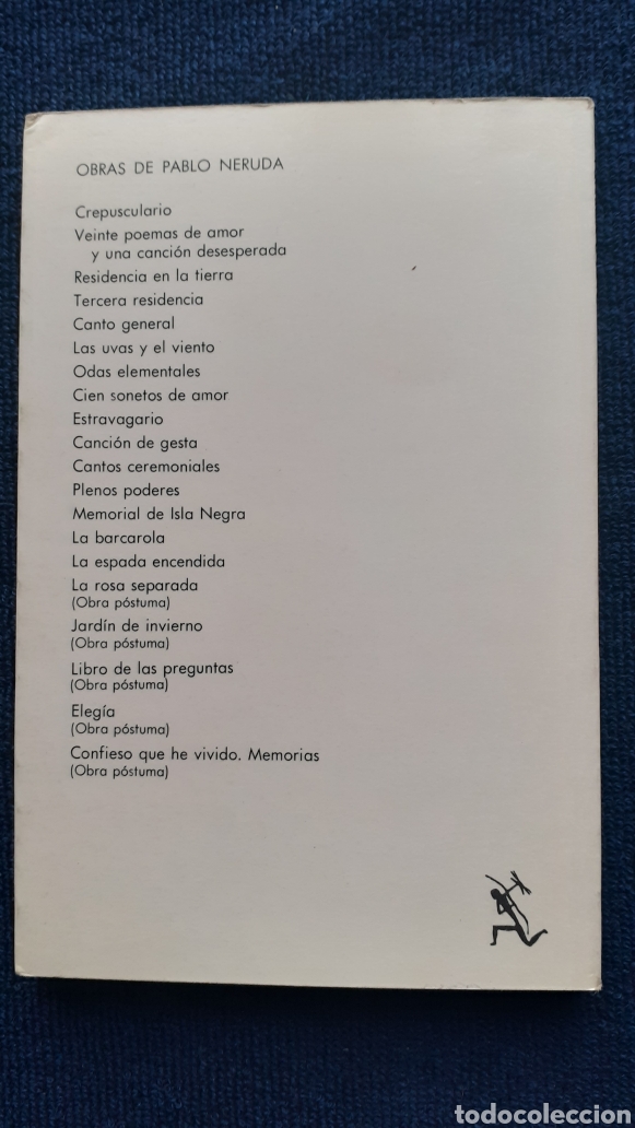 Libros de segunda mano: JARDIN DE INVIERNO. Obra P&oacute;stuma. - NERUDA, Pablo - Foto 2