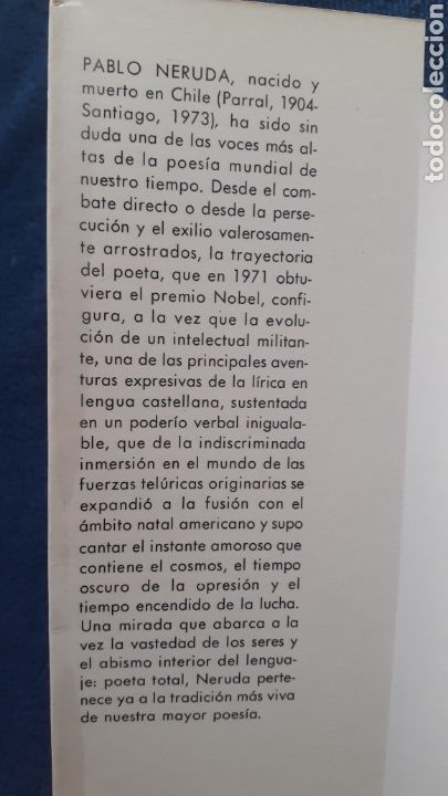 Libros de segunda mano: JARDIN DE INVIERNO. Obra P&oacute;stuma. - NERUDA, Pablo - Foto 3