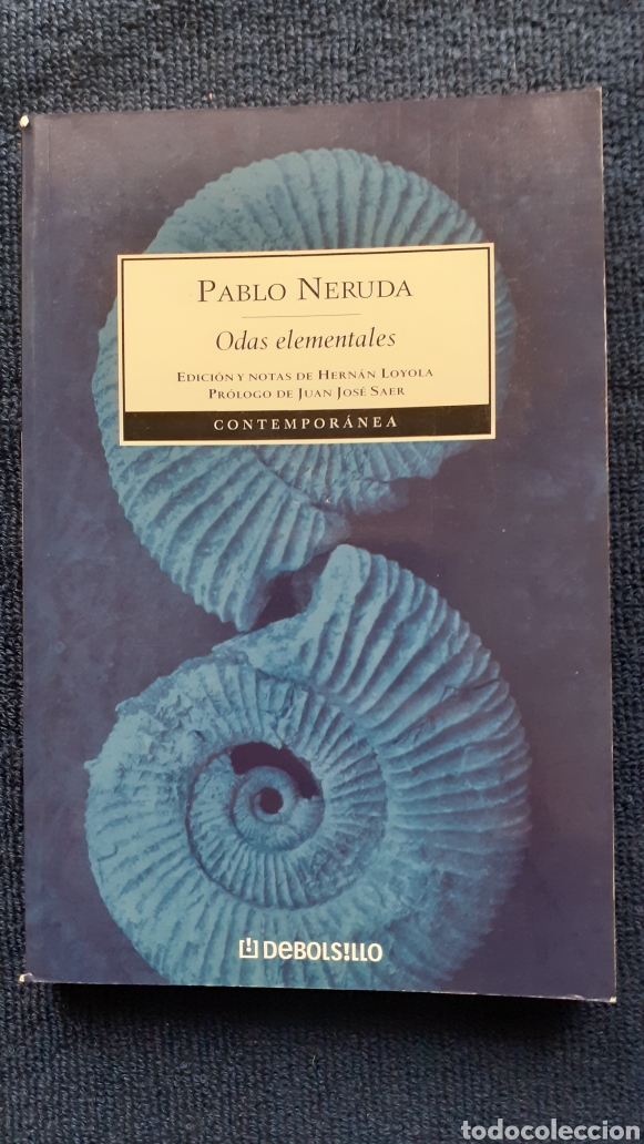 Libros de segunda mano: PABLO NERUDA: ODAS ELEMENTALES. - Foto 1