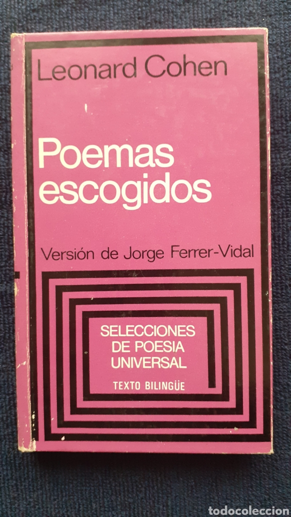 Libros de segunda mano: POEMAS ESCOGIDOS. LEONARD COHEN - Foto 1