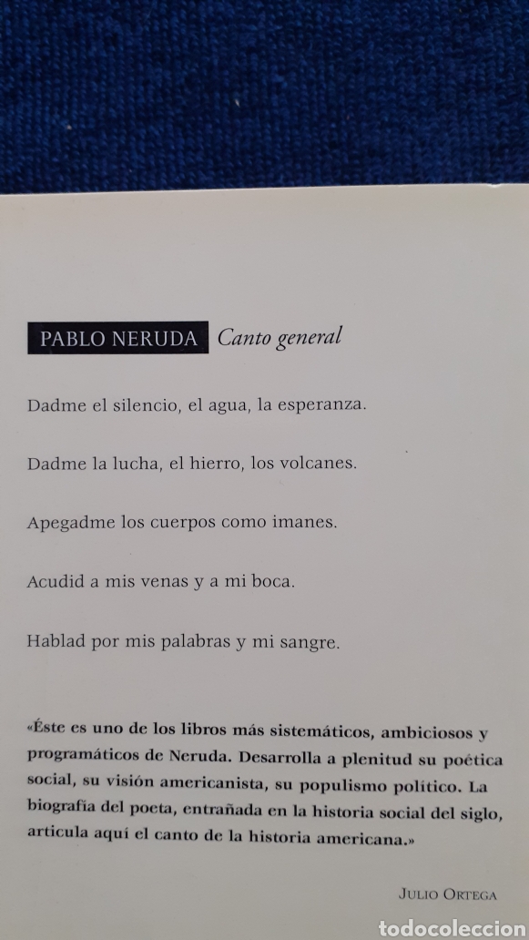 Libros de segunda mano: Pablo Neruda. Canto general. - Foto 2