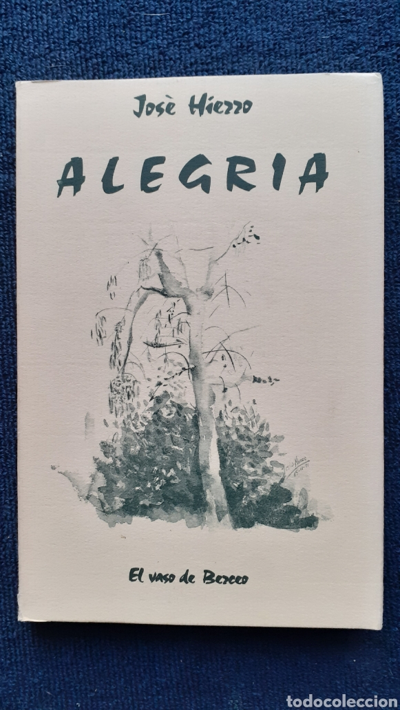 Libros de segunda mano: ALEGRIA - HIERRO, Jos&eacute; - Foto 1