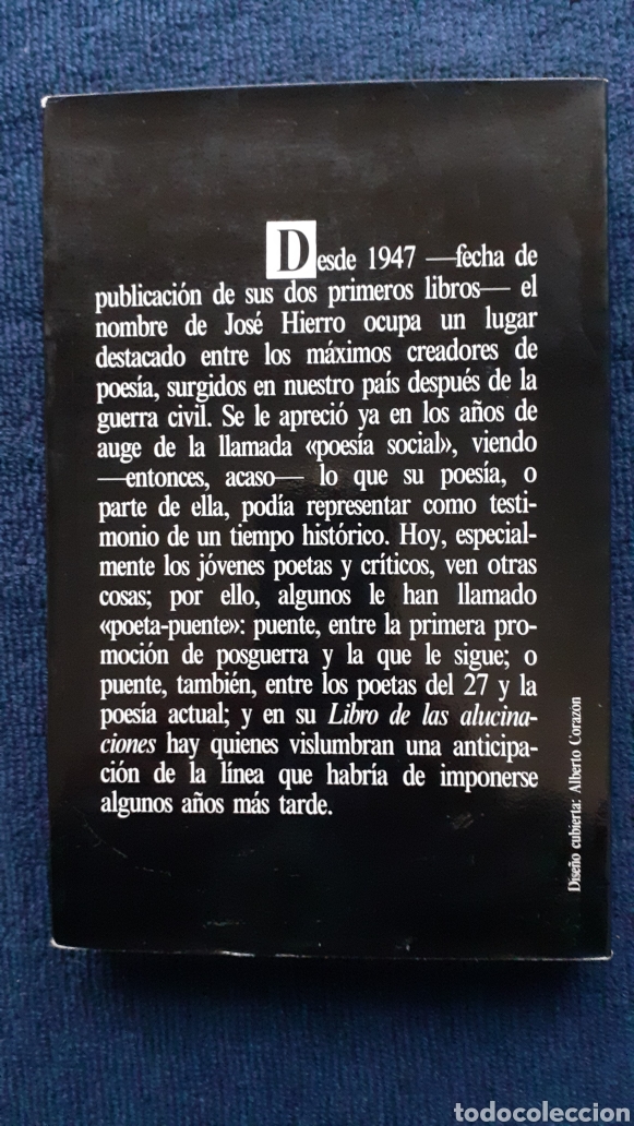 Libros de segunda mano: JOS&Eacute; HIERRO - ANTOLOG&Iacute;A (VISOR, 1996) - Foto 2
